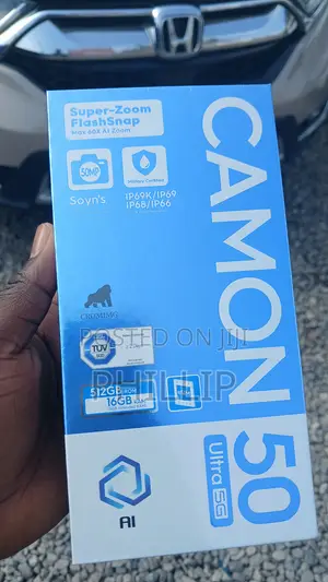 New Tecno Camon 50 Ultra 512 GB Black