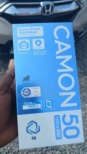 New Tecno Camon 50 Ultra 512 GB Black