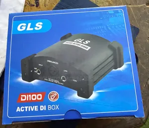 GLS DI100 Active DI Box Used for Audio Signal Conversion.