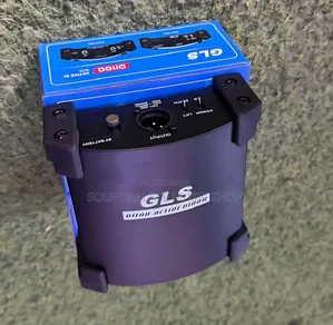 GLS DI100 Active DI Box Used for Audio Signal Conversion.