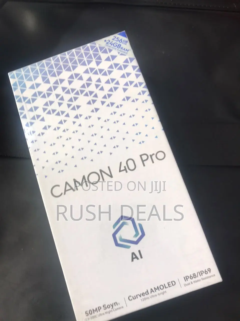 New Tecno Camon 40 Pro 5G 256 GB Black