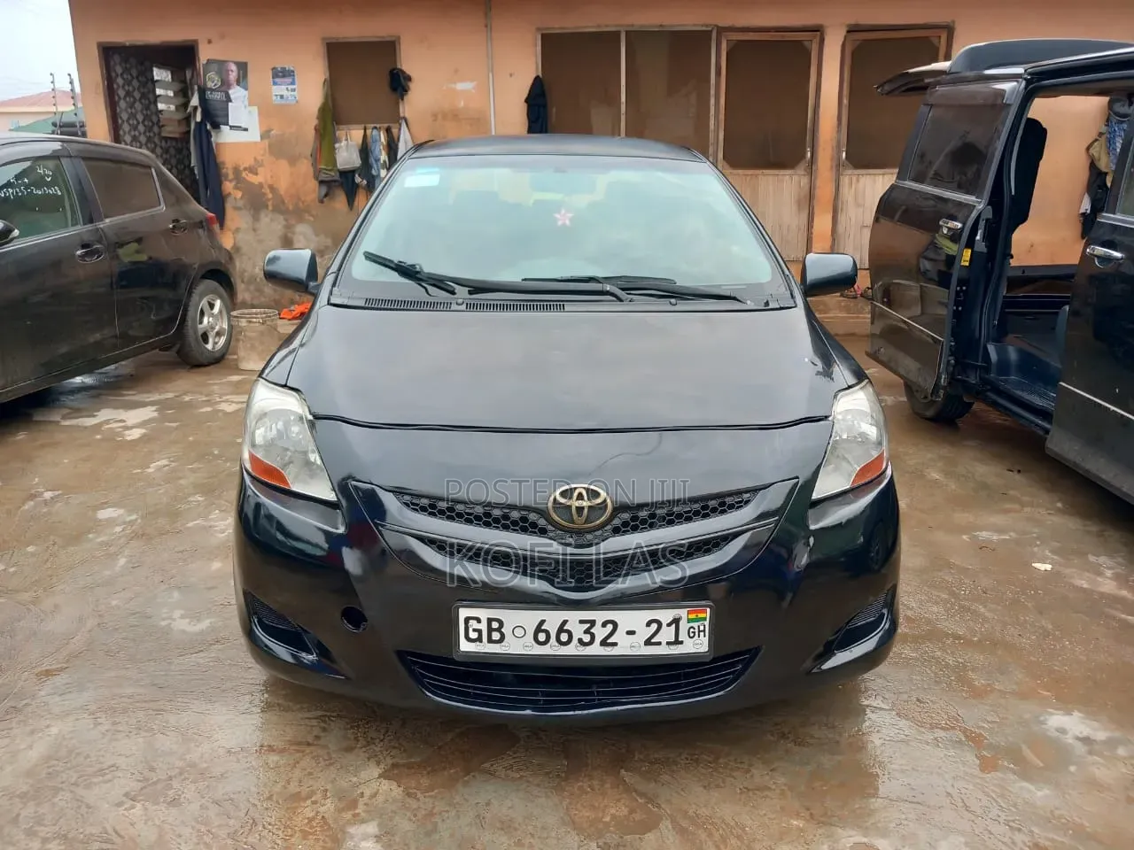 Toyota Yaris 2009 Black