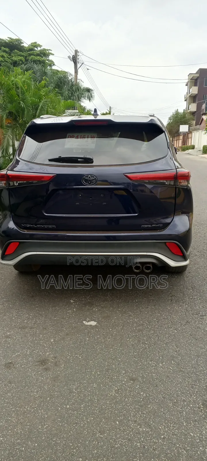 Toyota Highlander 2022 Blue