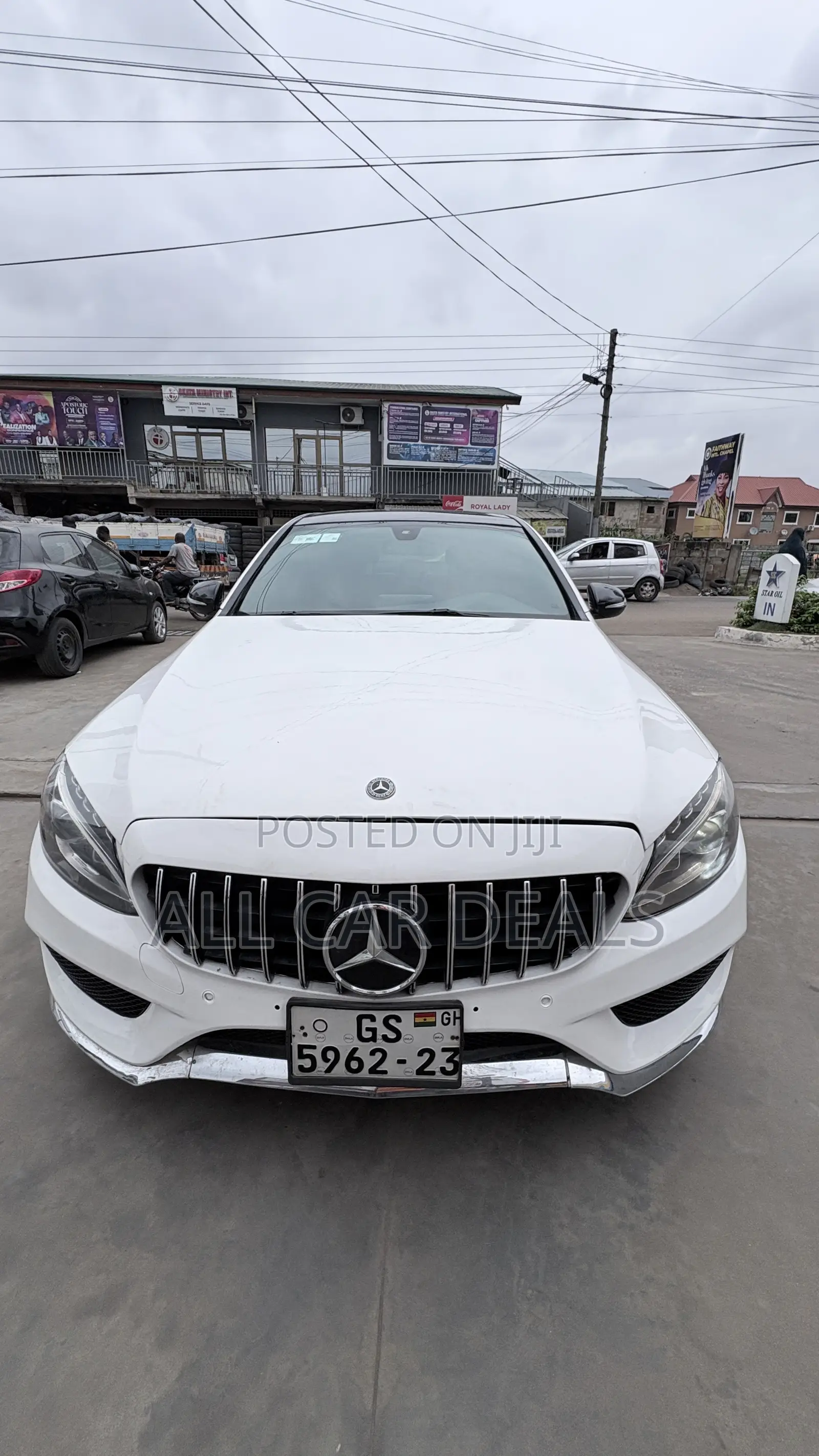 Mercedes-Benz C300 2015 White