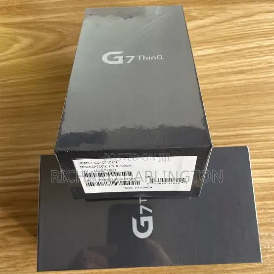 New LG G7 ThinQ 64 GB Black