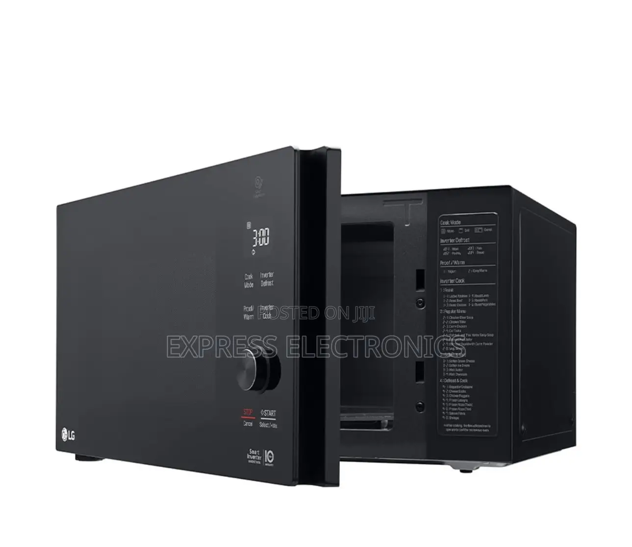 Hot Deals on Microwave 42L, Smart Inverter, Even Heating, Black Color