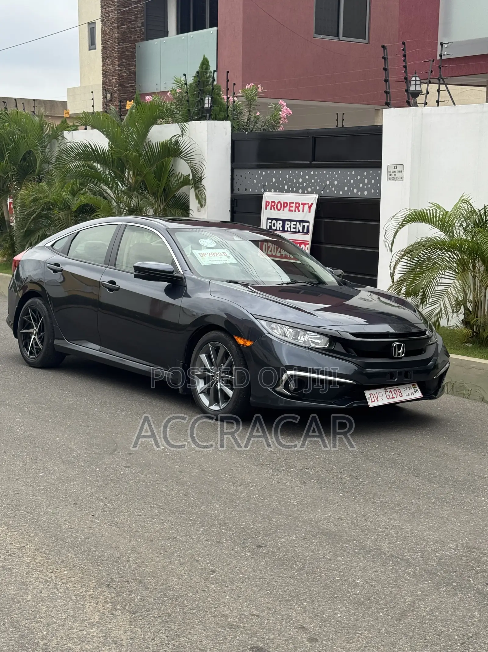 Honda Civic EX-L Sedan 2019 Blue