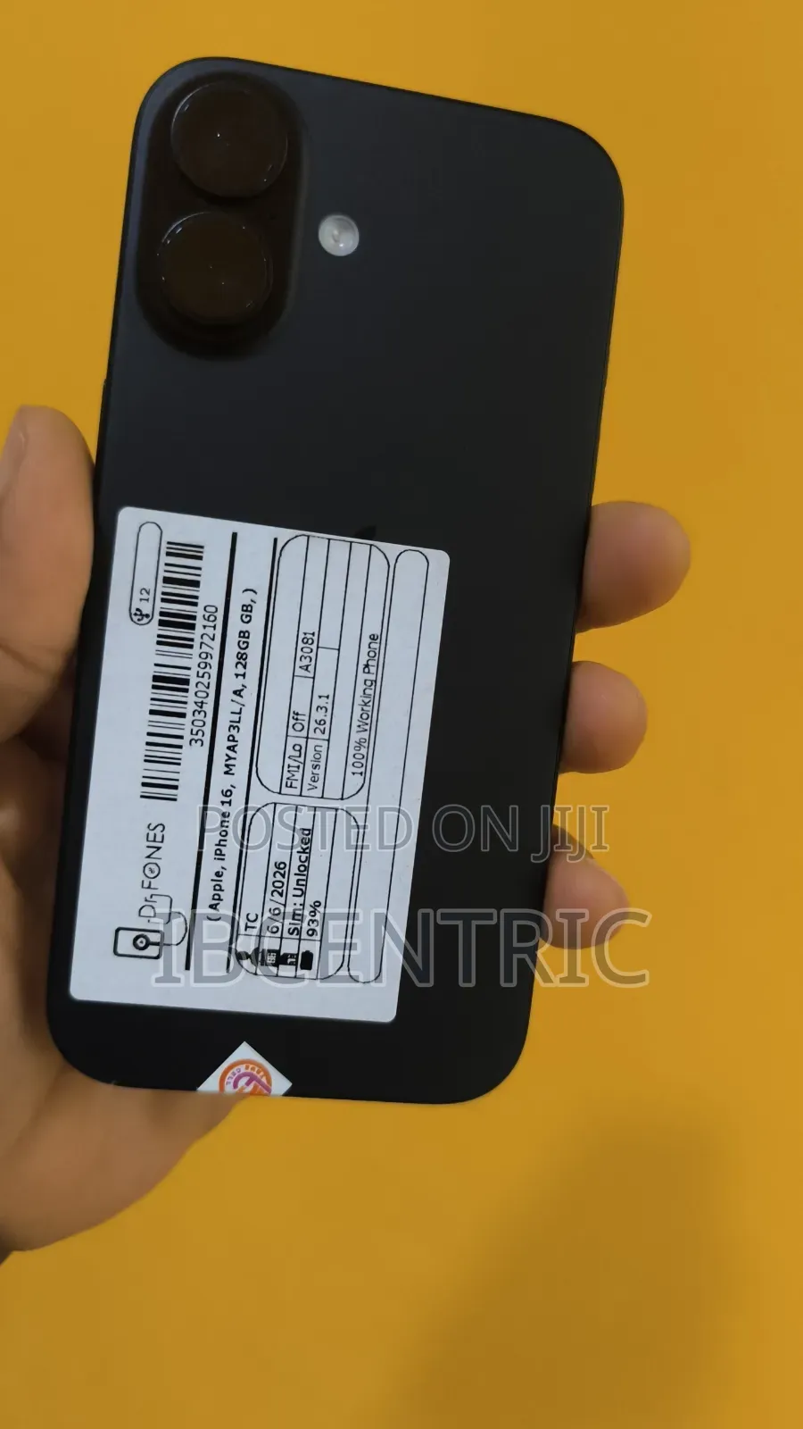 Apple iPhone 16 128 GB