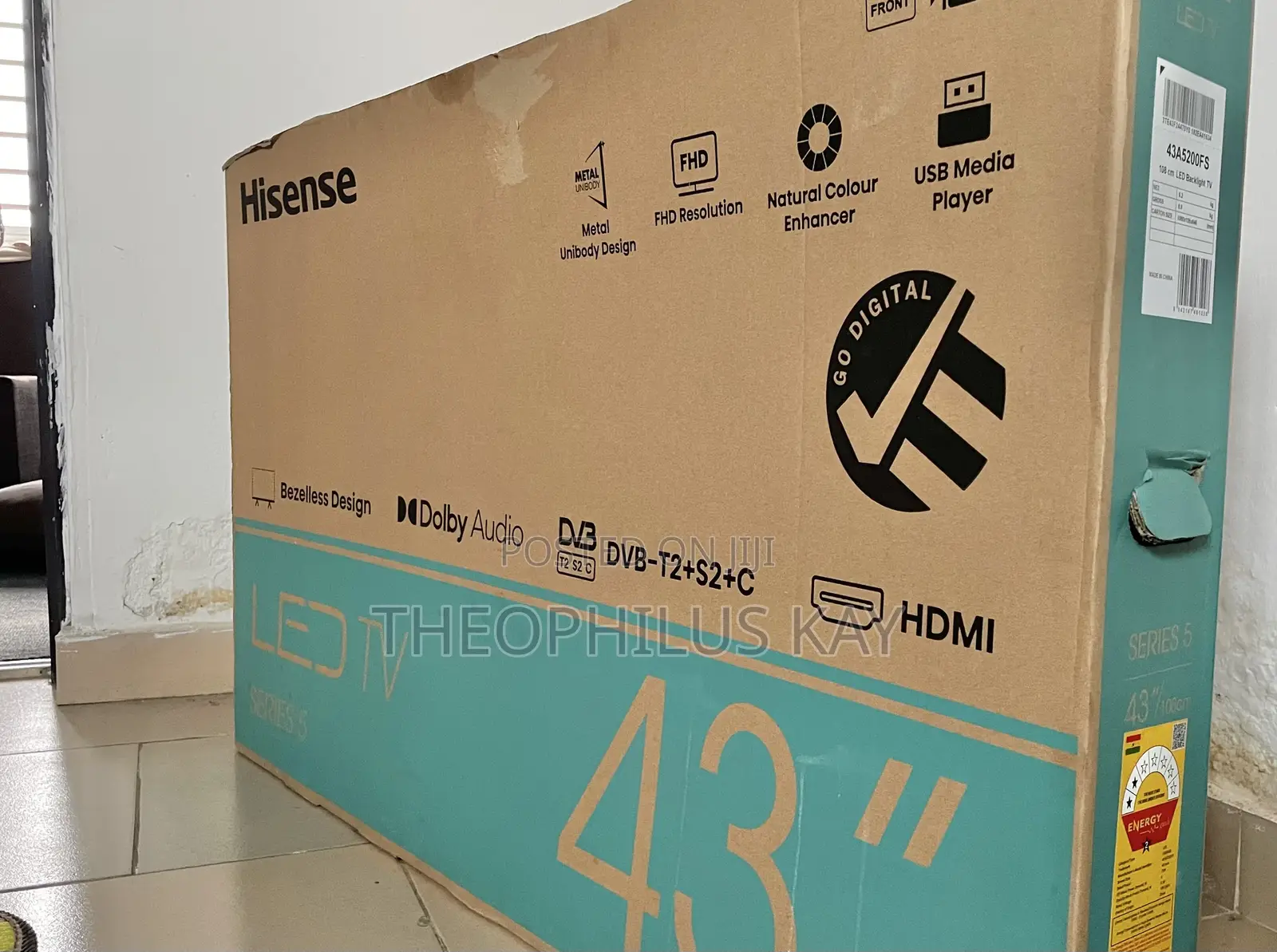 Hisense TV (43 Inch)