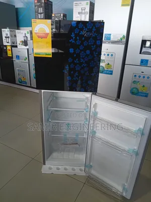 Roch 138L Double Door Fridge Compact Top-Freezer Refrigerator
