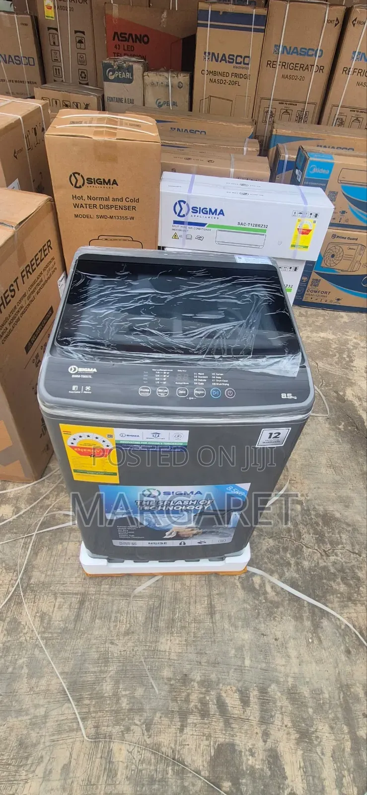 Sigma 8.5 Kg Fully Automatic Washing