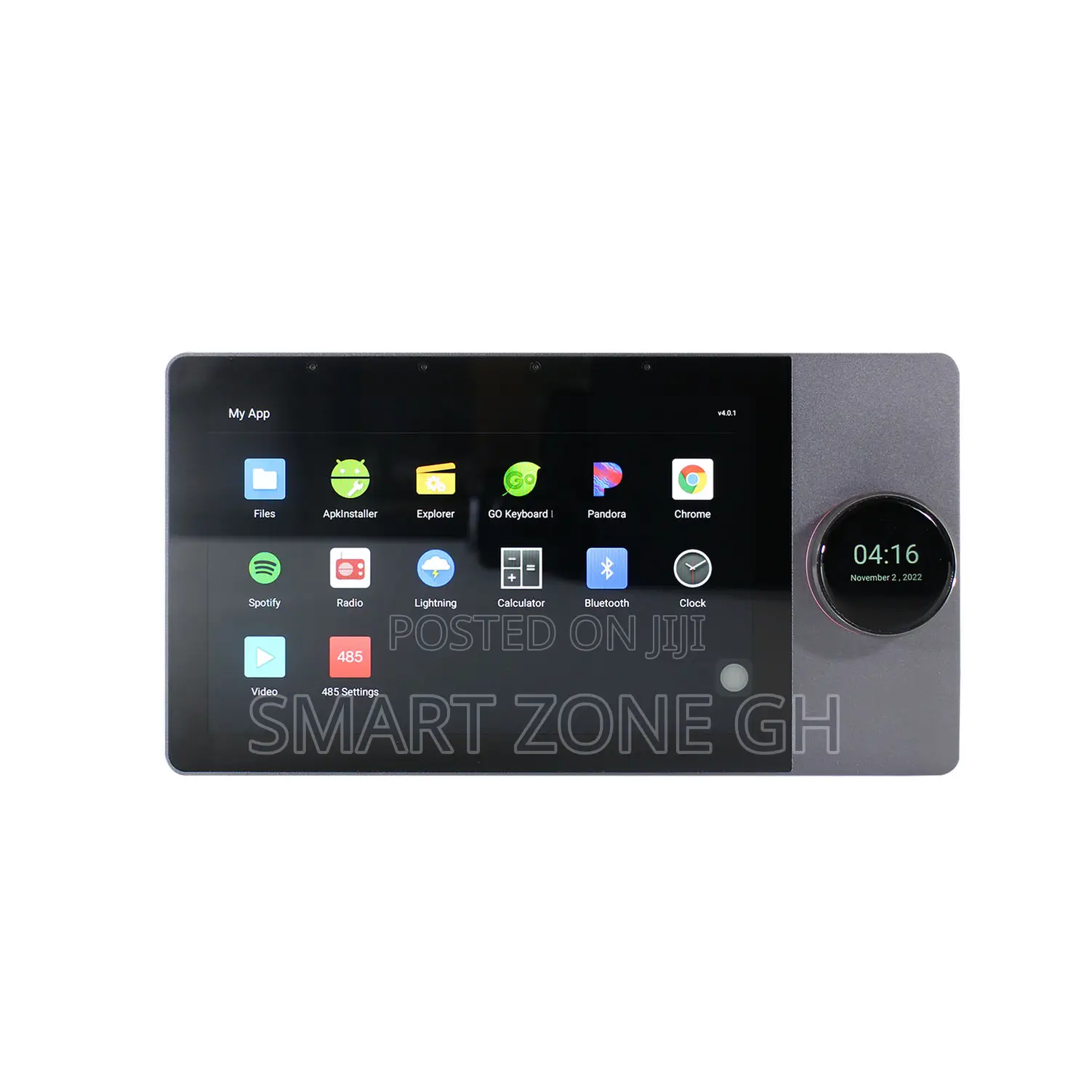 8-Inch 4-Ch Bluetooth Wall Amplifier With Android
