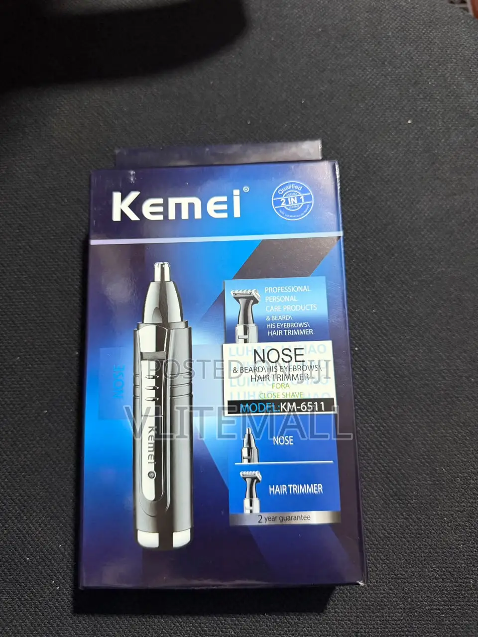 Kemei KM-6511 Is a Rechargeable 2-in-1 Grooming Device