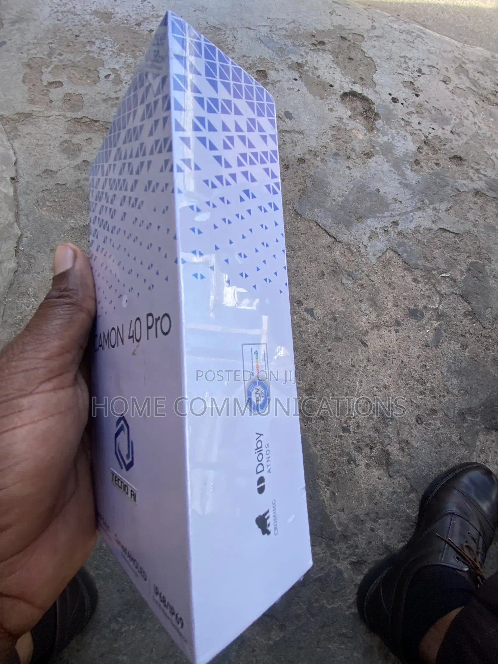 New Tecno Camon 40 Pro 4G 256 GB Black