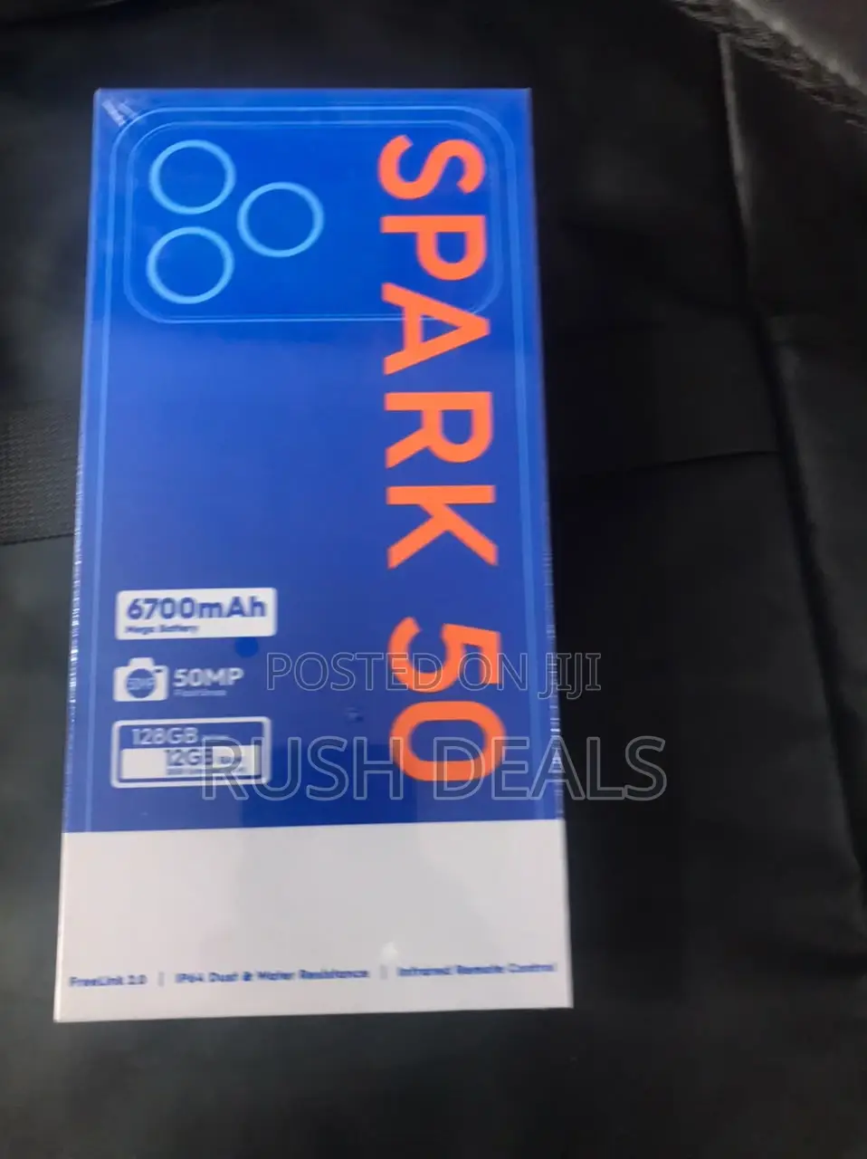 New Tecno Spark 50 128 GB Black