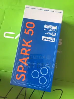 New Tecno Spark 50 128 GB Black