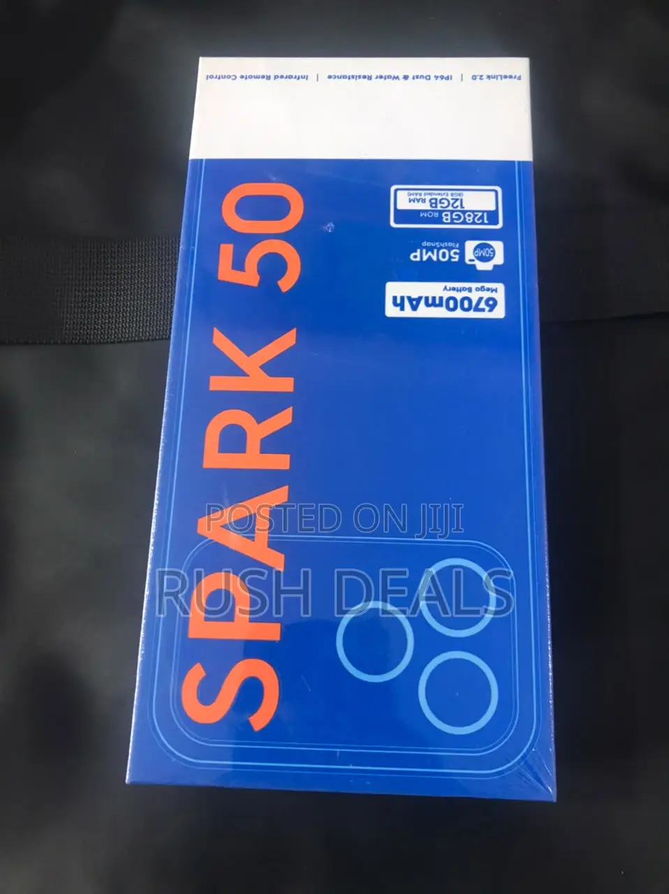 New Tecno Spark 50 128 GB Black