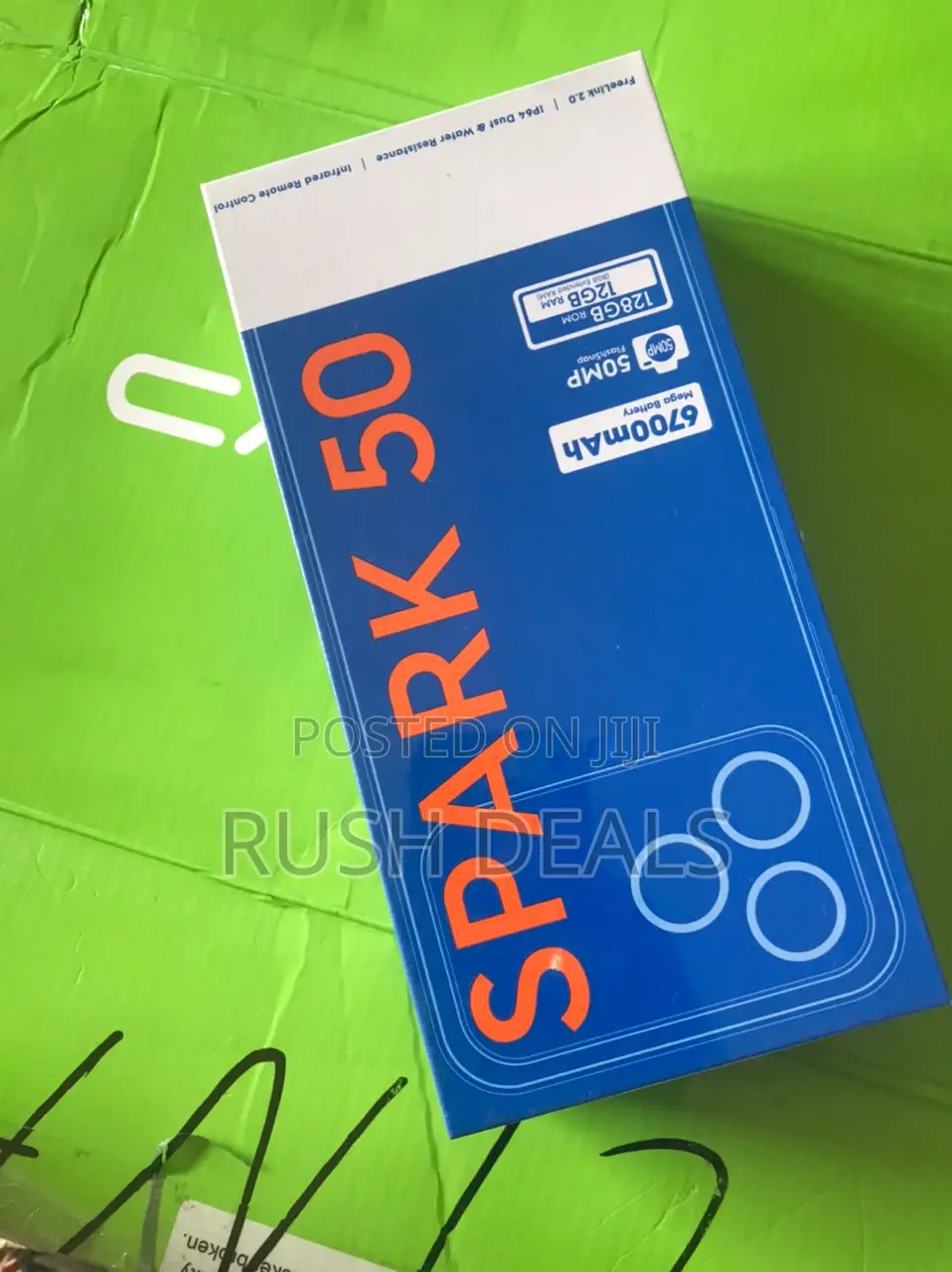 New Tecno Spark 50 128 GB Black