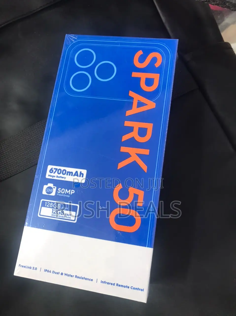 New Tecno Spark 50 128 GB Black