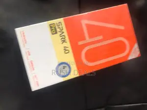 New Tecno Spark 40 Pro 256 GB Black