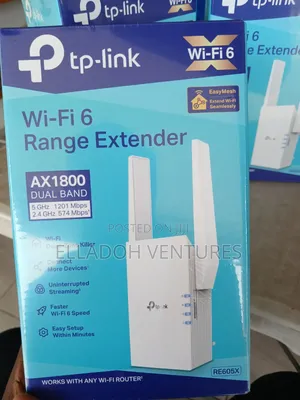 Tp Link Ax1800 Re605x Wifi 6 Extender