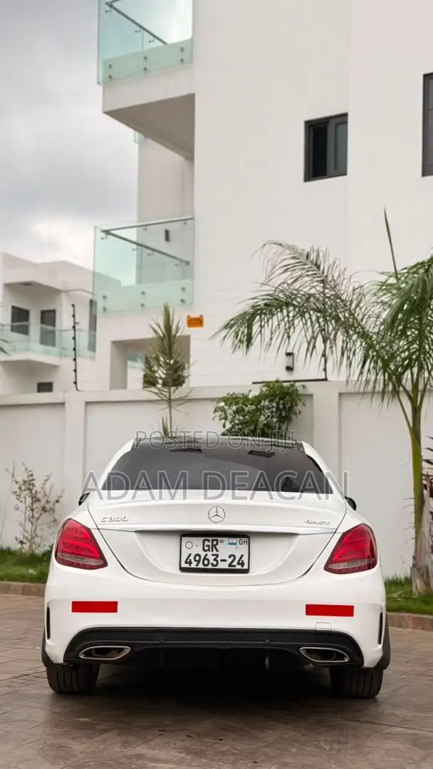 Mercedes-Benz C300 Base C300 AWD 4MATIC Sedan 2018 White