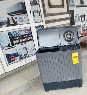 Try Lastest Grey Nasco 11kg Top Loader Washing Machine SemiAuto