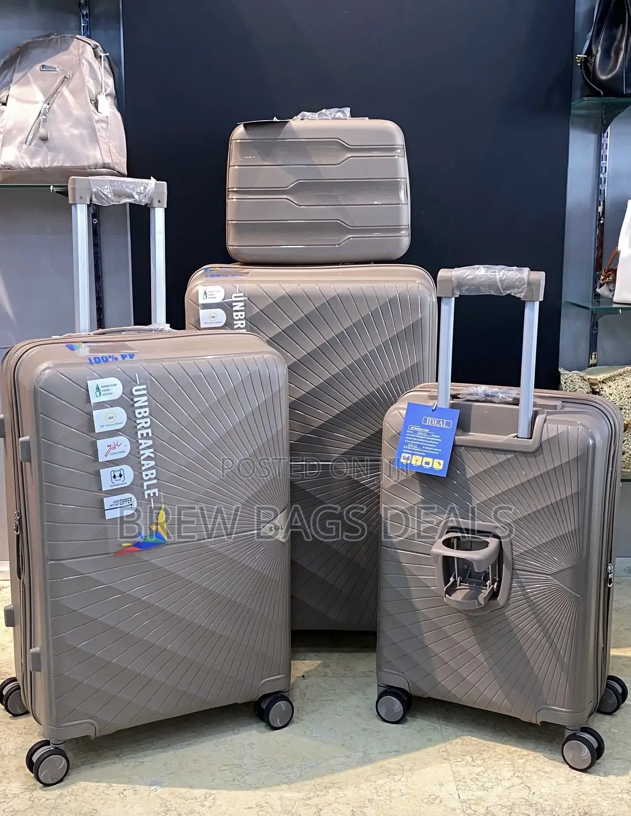 Premium Quality 4set Unicross Fiber Unbreakable Engagement Bag.