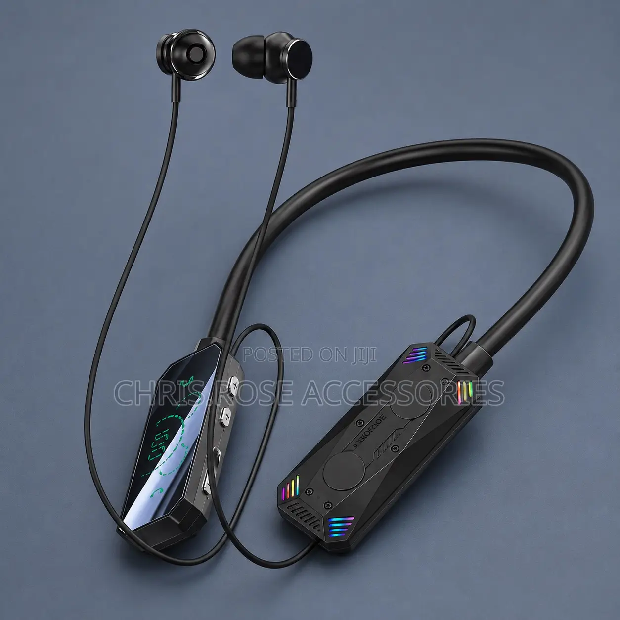 Wireless Neckband Earphones- V8
