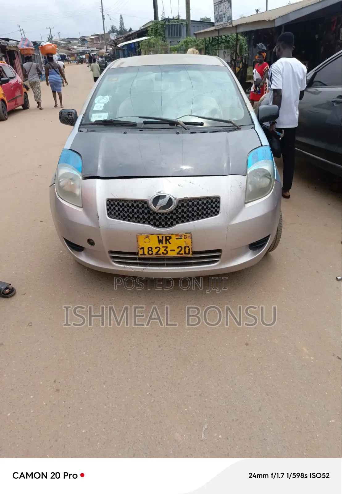 Toyota Yaris 2010 Gray