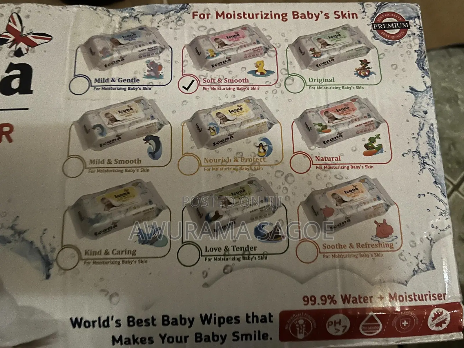 Baby Wipes - Wholesale (12pcs in a Box)