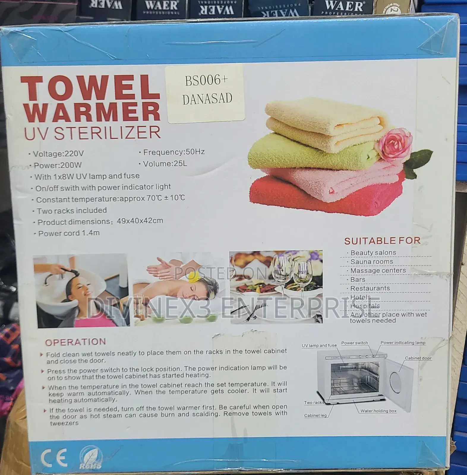 Towel Warmer With Uv Sterilizer