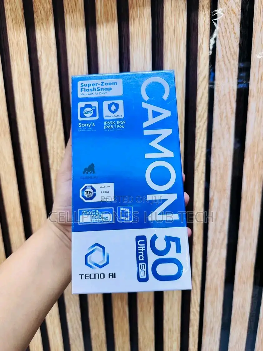 New Tecno Camon 50 Ultra 512 GB Blue