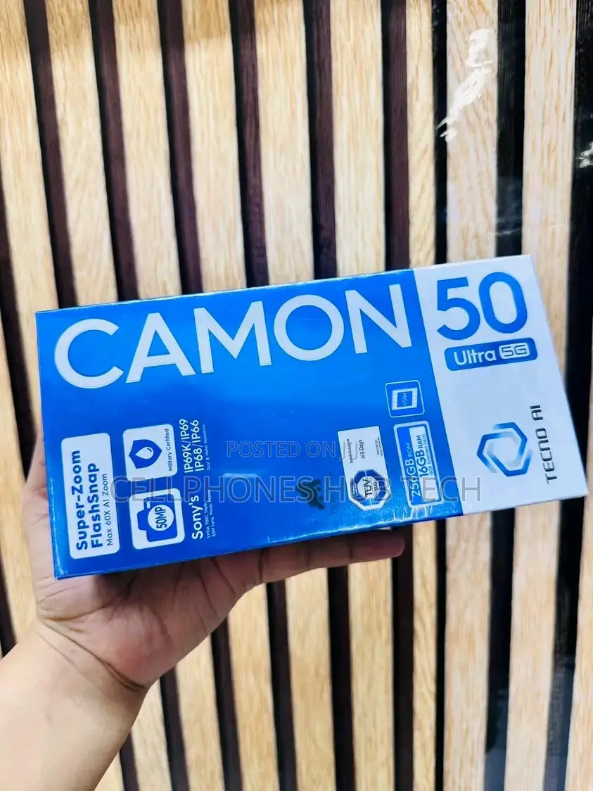 New Tecno Camon 50 Ultra 512 GB Blue