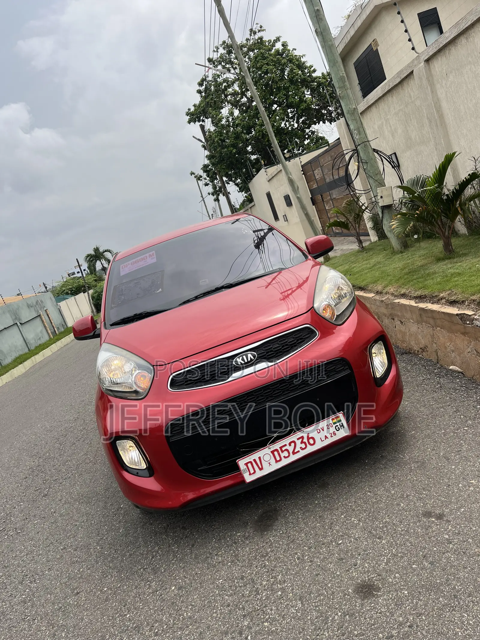 Kia Morning 2016 Red