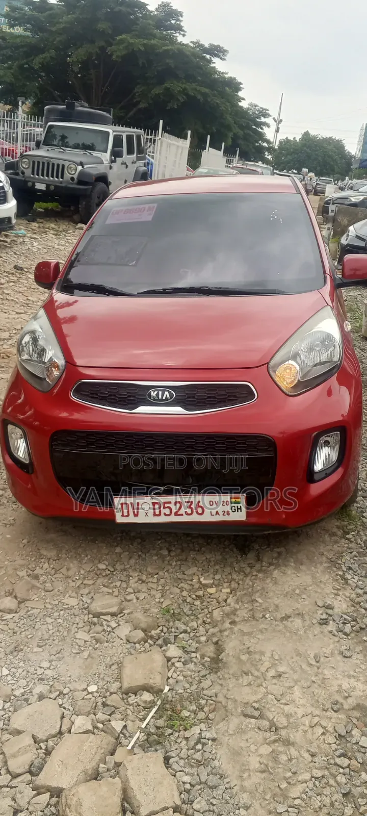 Kia Morning 2015 Red