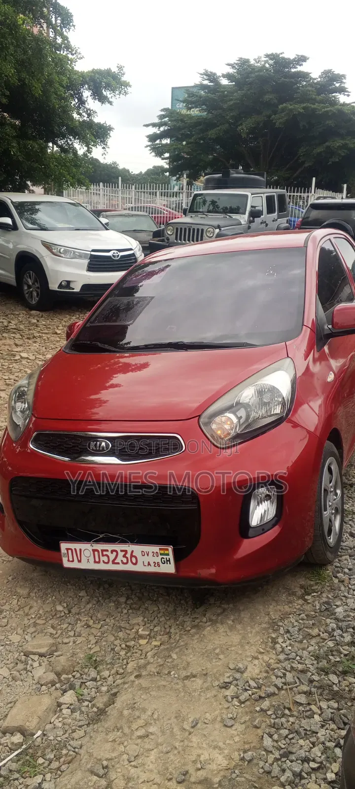 Kia Morning 2015 Red