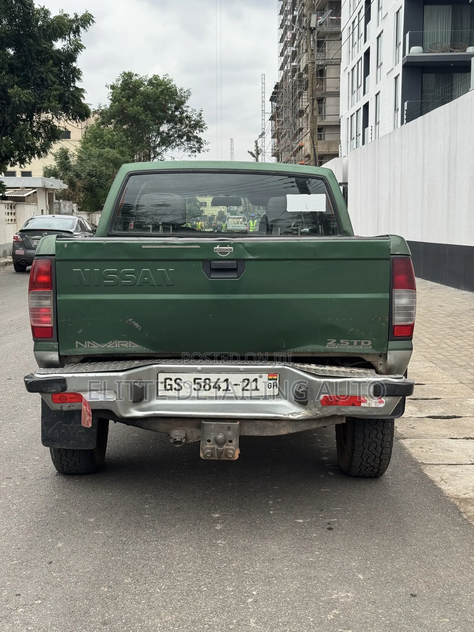 Nissan Navara 2.5 dCi 2008 Green
