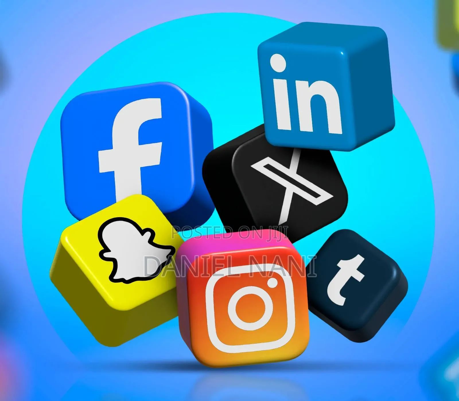 All in One Social Media Package (Facebook, Instagram Tiktok Package)