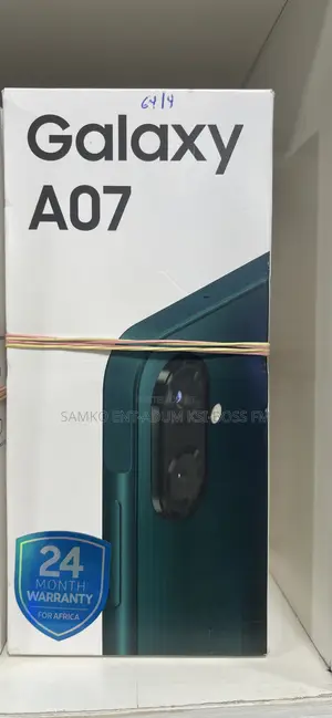 New Samsung Galaxy A07 4G 64 GB Black