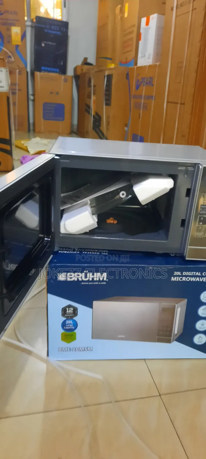 Bruhm Microwave Digital Control