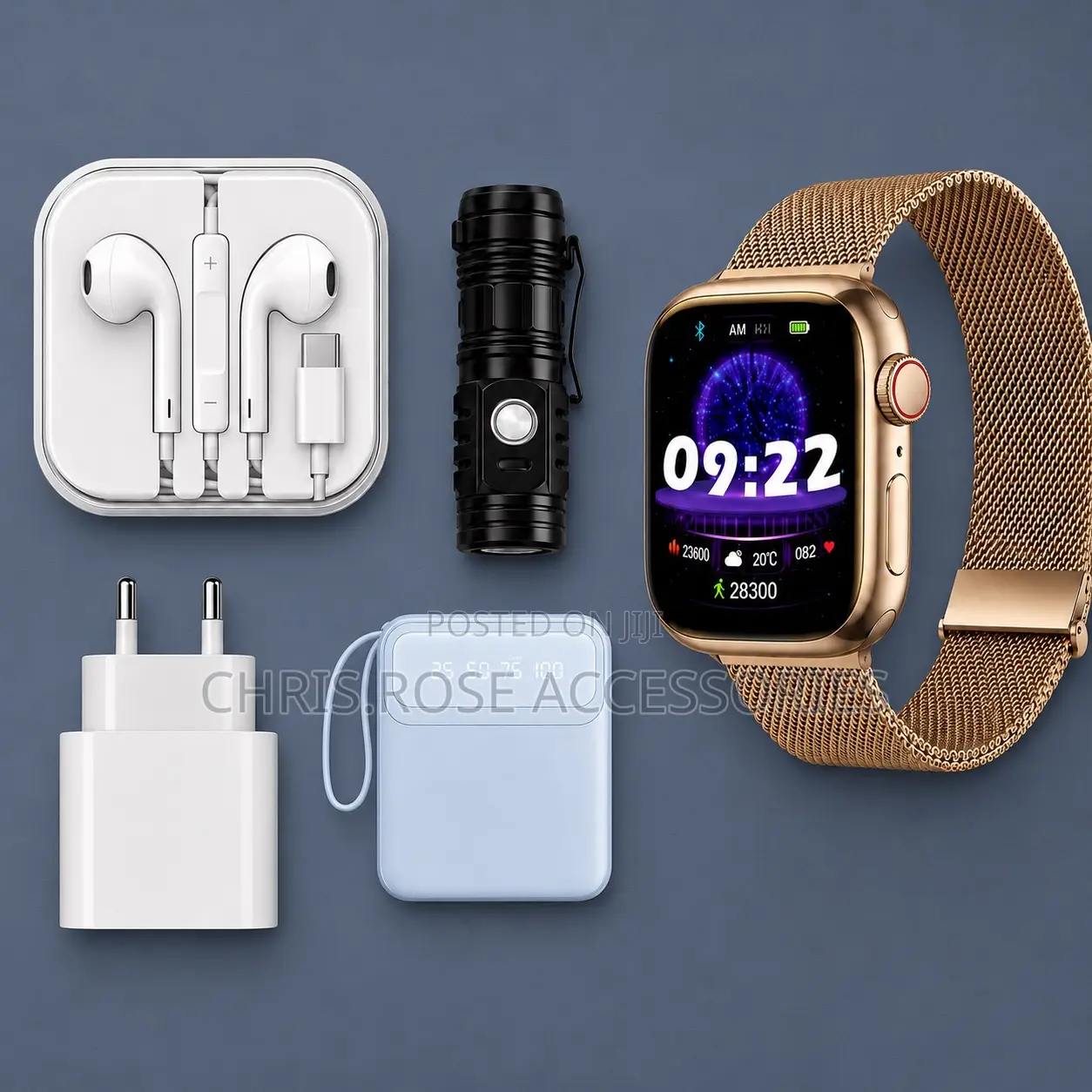 Smart Watch Set – 5-in-1 Gift