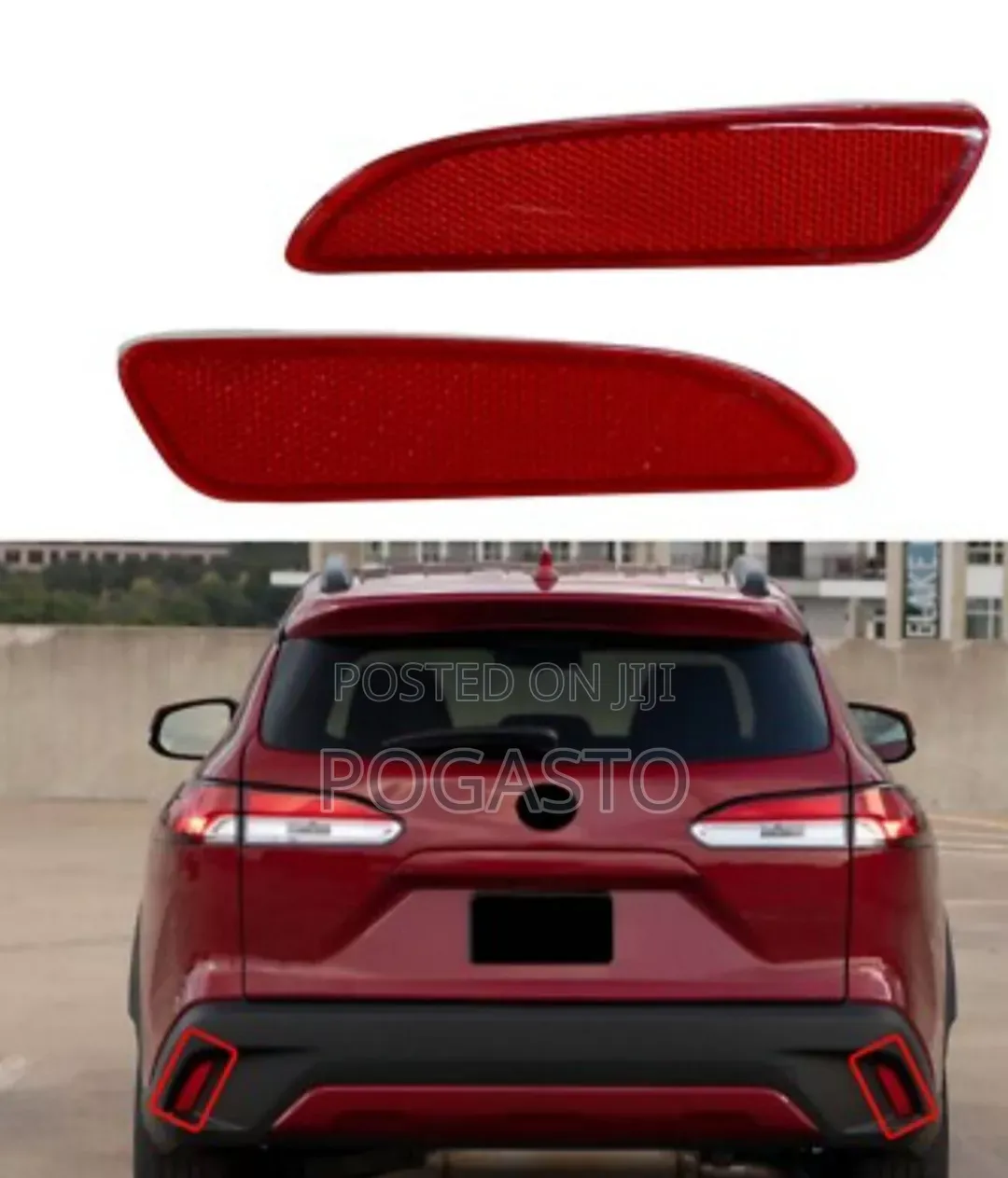 Toyota Corolla Cross 2020-2022 Back Bumper Reflector