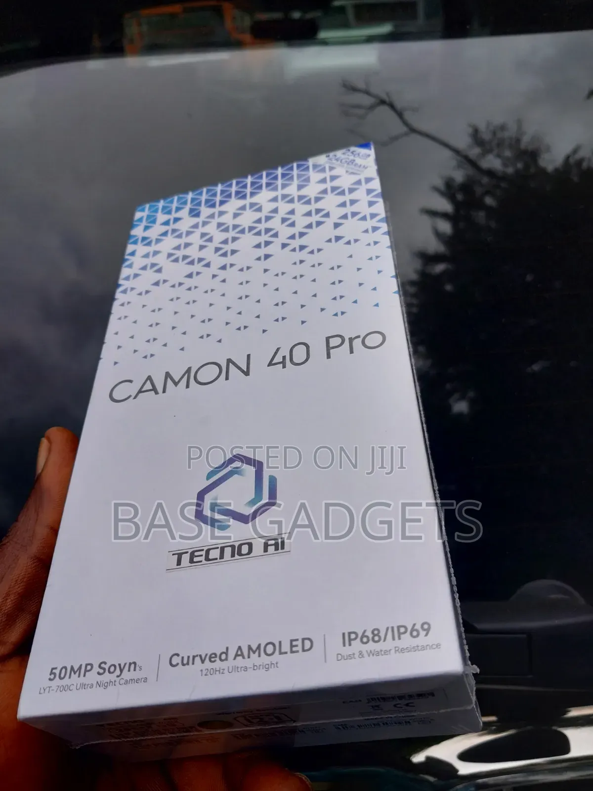 New Tecno Camon 40 Pro 4G 256 GB Silver