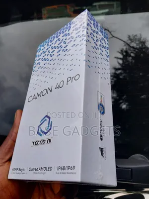 New Tecno Camon 40 Pro 4G 256 GB Silver