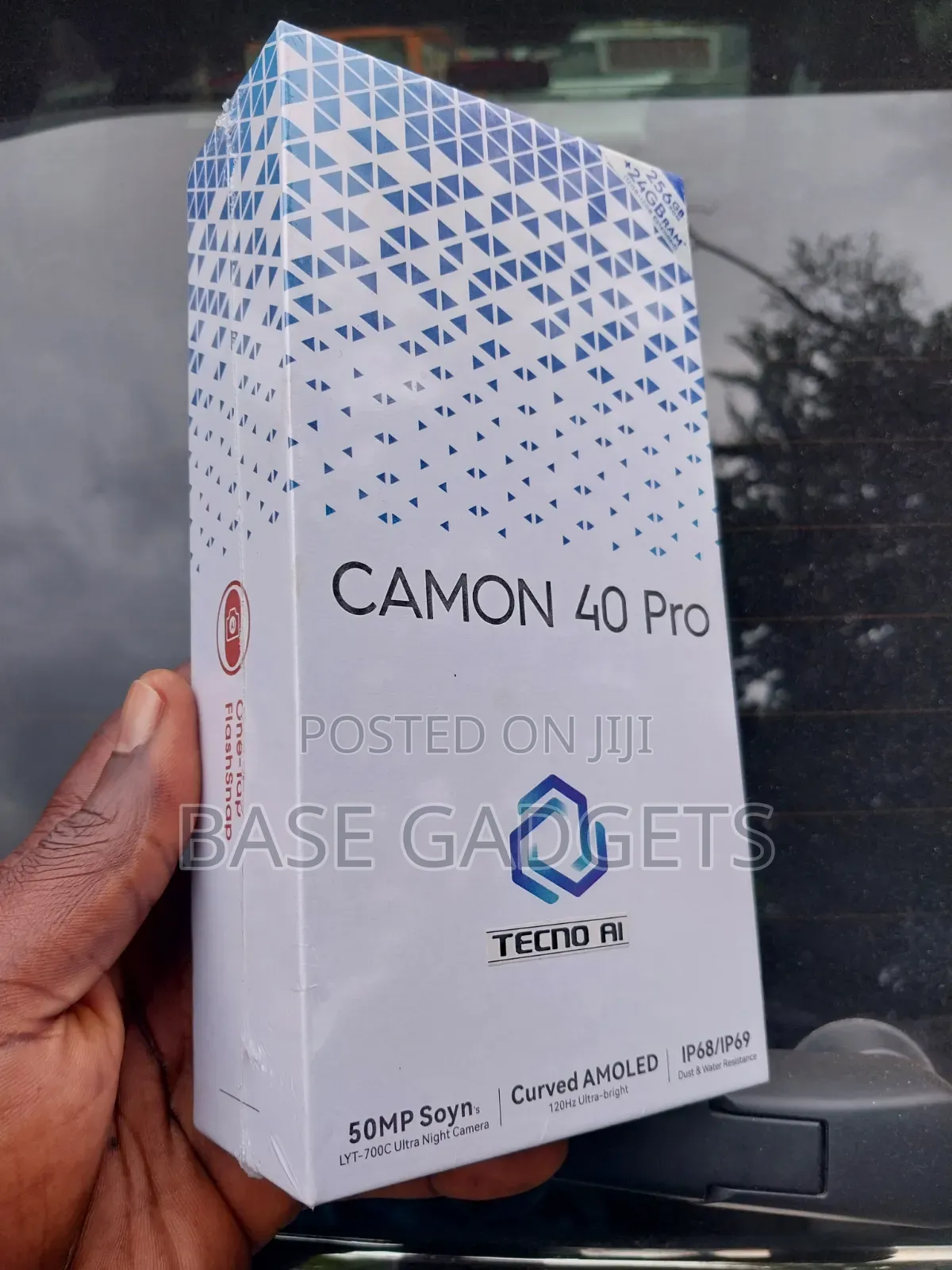 New Tecno Camon 40 Pro 4G 256 GB Silver