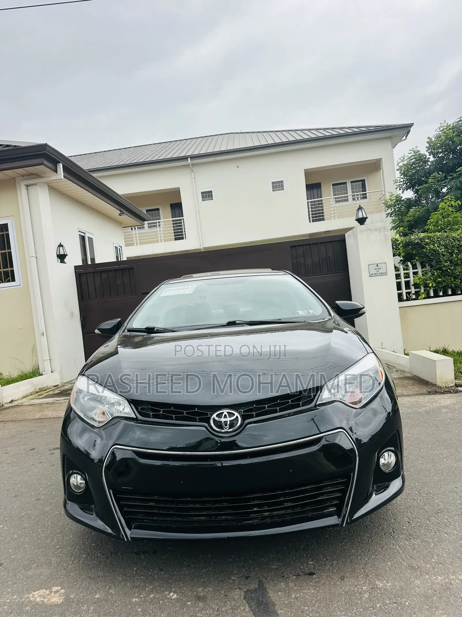 Toyota Corolla S 4dr Sedan (1.8L 4cyl CVT) 2016 Black