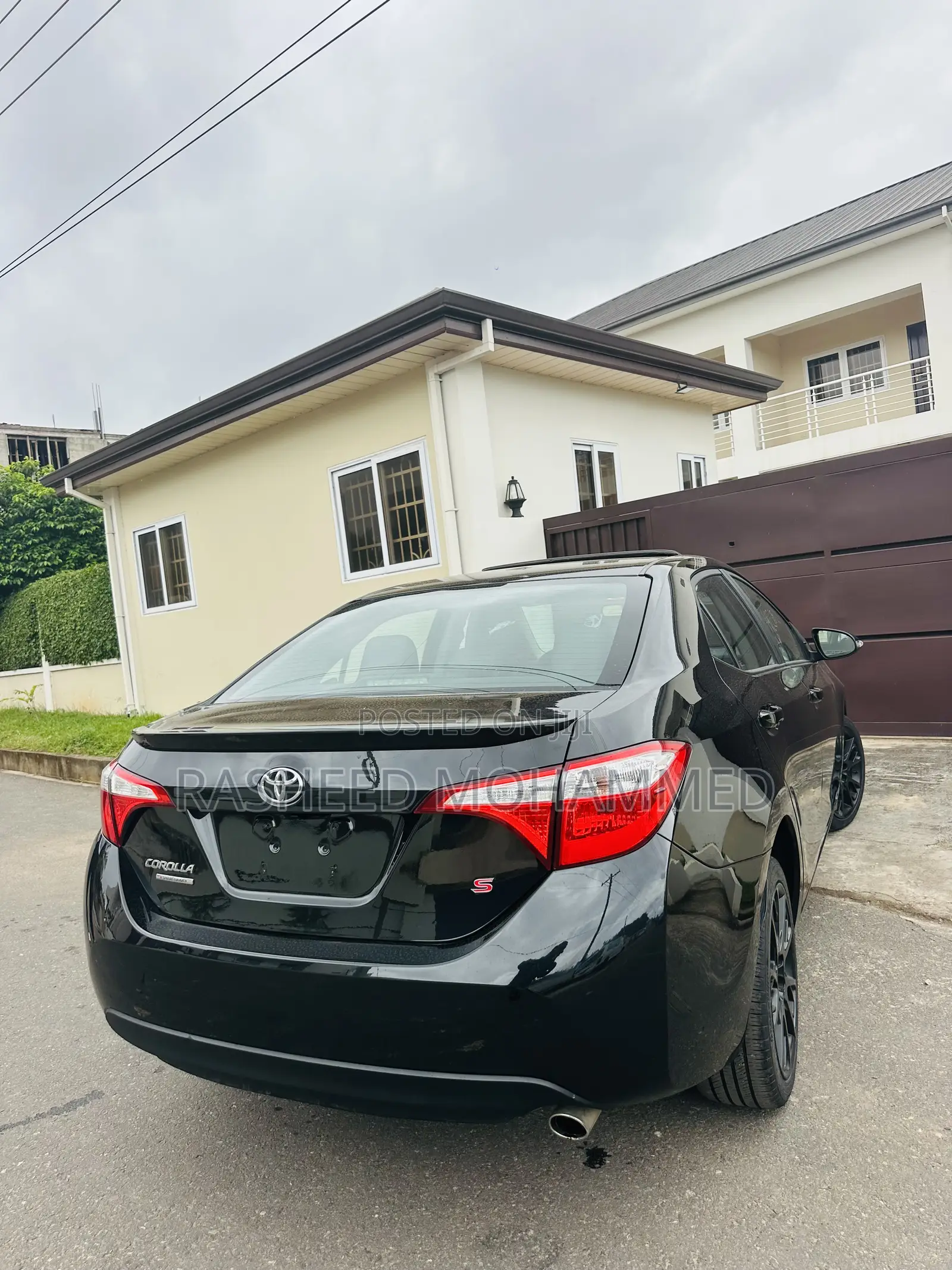 Toyota Corolla S 4dr Sedan (1.8L 4cyl CVT) 2016 Black