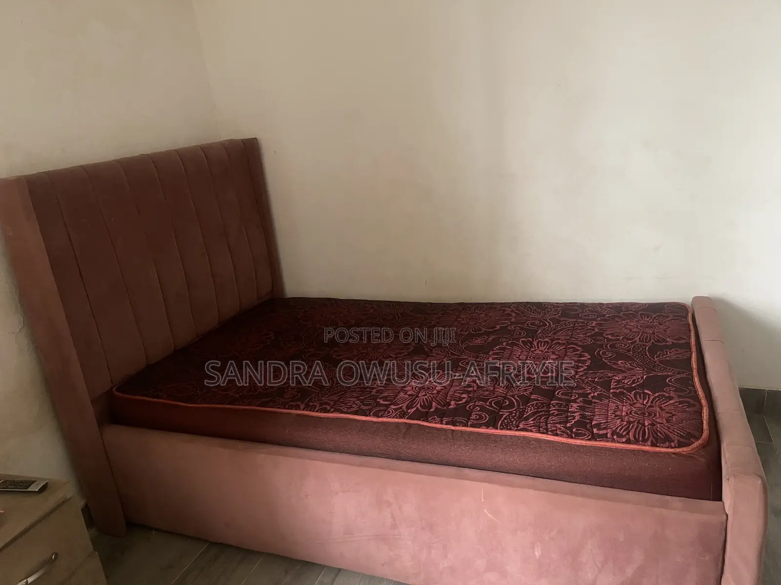 Bed Frame and Mattress