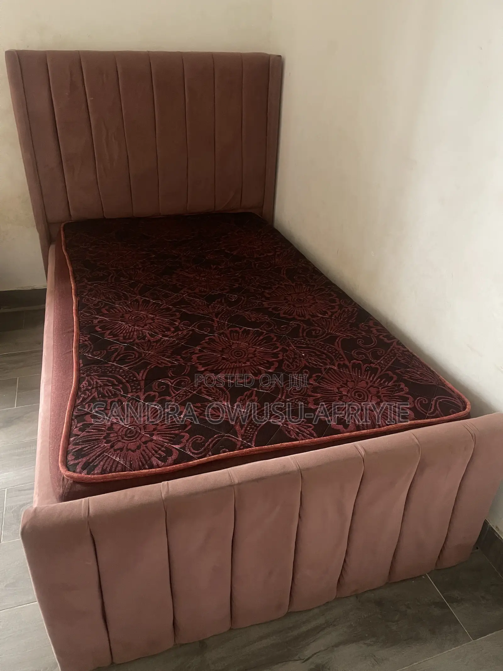 Bed Frame and Mattress